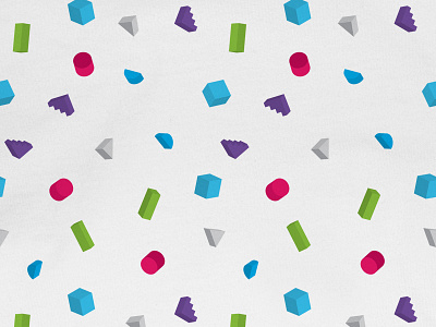 Confetti color fun pattern shapes threadless