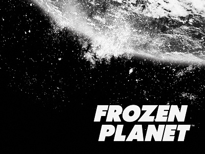 Frozen Planet icecream infographic planet space stars threadless