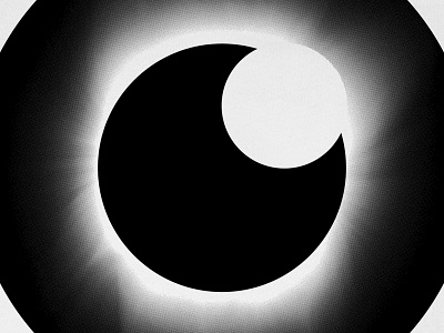 Eyeclipse eclipse eye make great minimal sky space t shirt design tee design threadless