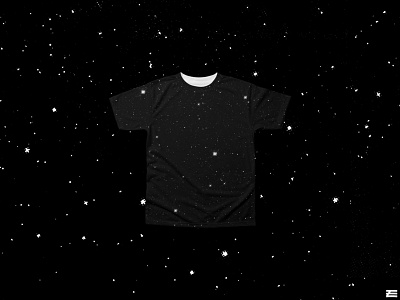 Midnight artist shop redbubble shirt sky space stars t shirt threadless