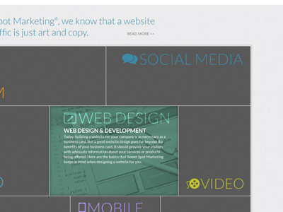 Online Marketing Website Concept Revised