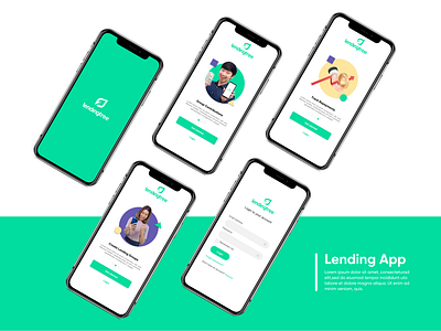 Introscreens | Onboarding for a loan app