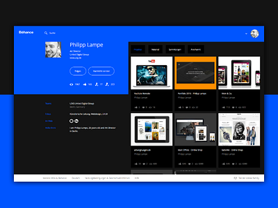 Behance Profile 