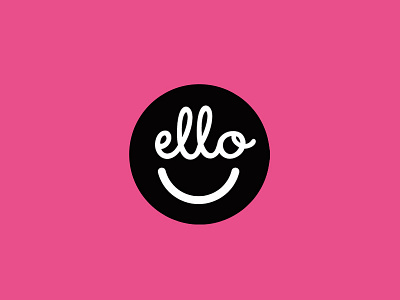 Ello-Dribbble Logo