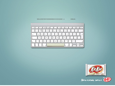 A Proactive Campaign ad for KITKAT White