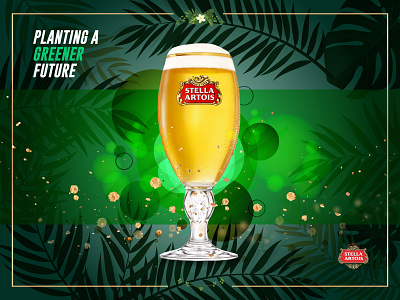 Stella Artois poster option for Green Environment Campaign