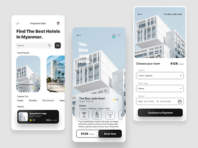 Daily UI #067 (Hotel Booking) 067 360 apartment app booking daily ui dailyui 067 day 67 design finder graphic design hotel hotel booking hotel find myanmar room search ui ui design ux