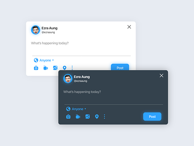 Daily UI #081 (Status Update)