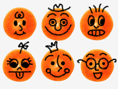 Carrot faces