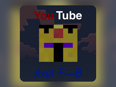 Axel F--B • Chaîne YouTube • Logo fin 2015