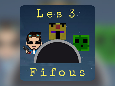 Les 3 Fifous • Chaîne YouTube • Logo début 2017