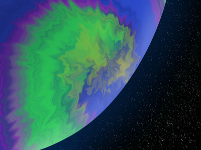 Planète Fryxeel • ILLUSTRATION mai 2022 background color design graphic design illustration planet space
