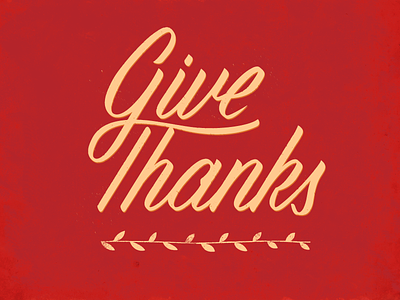 Thanks holiday lettering thanks thanksgiving