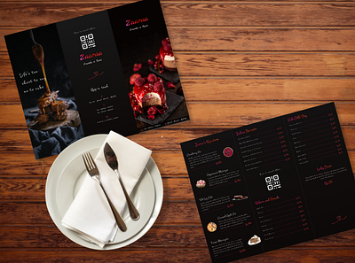 Restaurant Menu branding design graphic design illustration logo ui vector