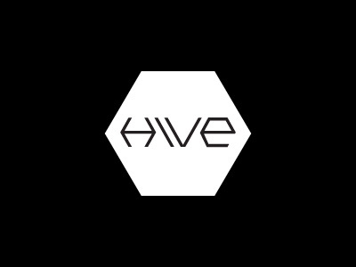 Hive Logo brand hexagon hive logo