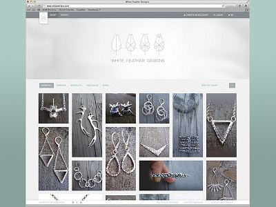 White Feather Designs Website