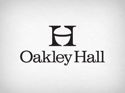 Oakley Hall Logo brand design identity logo oakley hall