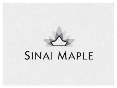 Sinai Maple Concept 2 concept crown leaf logo maple sinai