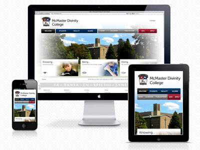McMaster Divinity College college divinity macdiv mcmasterdivinity responsive website