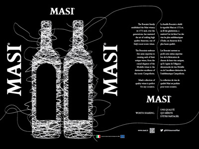 Masi wine packaging design