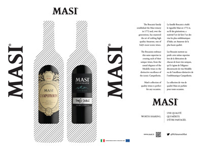 Masi White Box box design package wine