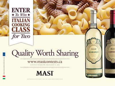 Masi Enter To Win ad advertisement campofiorin contest masi masianco wine