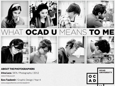 What OCAD U Means to Me responsive miscrosite micro microsite responsive site web website