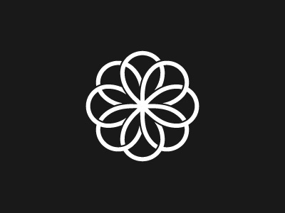 Infinity Circle brand circle flower infinity logo