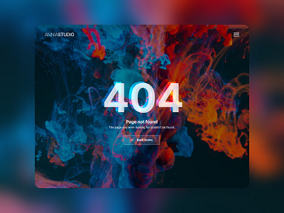 404 Page :: Daily UI / 08