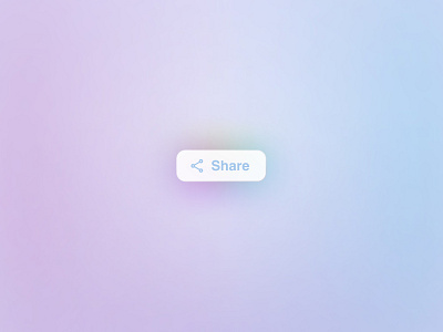 Social Share :: Daily UI / 10 button cute daily ui holographic irridescent kawaii pink