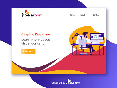 Website Home page UI design