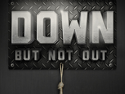 down, but not out 1 boxing church down message resilient sermon