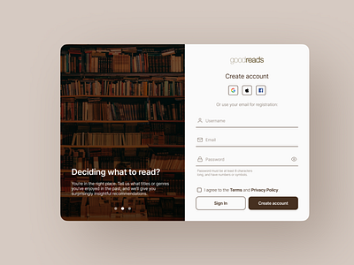 Sign Up Page #DailyUI #001