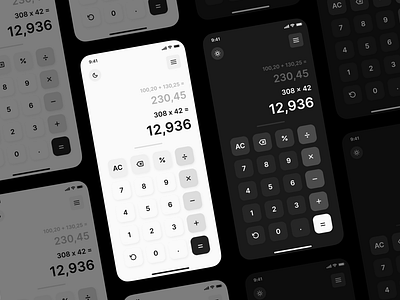 Calculator App Concept • Daily UI 004