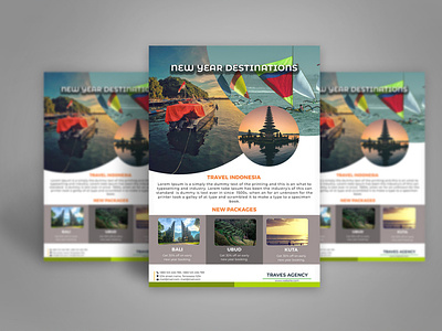 Travel Tourism flyer Template
