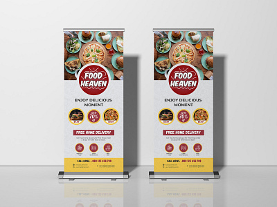 Restaurant Roll up banner