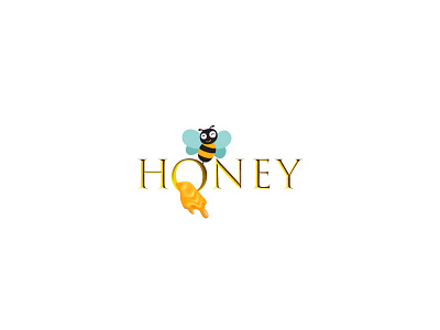 HONEY BEE 2021 design branding design graphic design honeybee illustrator minimal modern design typography vector