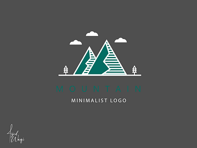 MOUNTAIN - minimalist logo