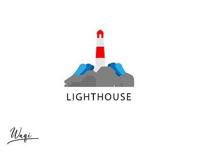 Lighthouse logo concept design illustration illustrator lighthouse logo logo logo design vector vectorart