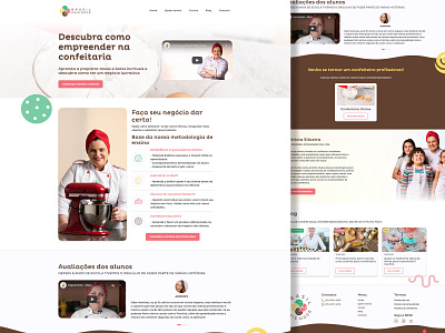 Creation of the Brasil Mais Doce website branding design front end ui ux web website