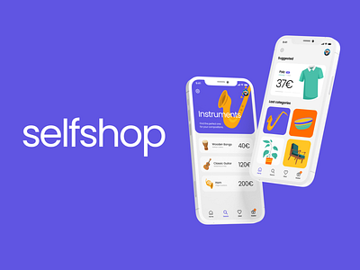 Selfshop Mobile App e-commerce