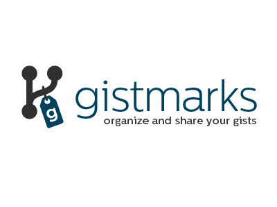 Full Gistmarks Logo brand graphic icon logo vector