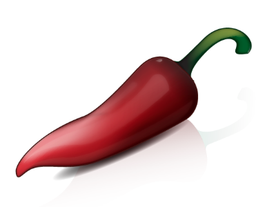 Chili Pepper Icon food icon icon design pure vector restaurant icon