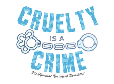 Animal Cruelty is Crime animals apparell cause design graphic design rescue