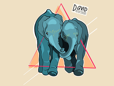 Love me like an elephant! custom artwork custom product design