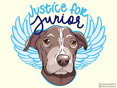 Justice For Junior animal animal art animals branding comic book custom artwork custom drawing design dog dog art dog artwork dog illustration dogs graphic design illustration logo puppies puppy typography vector