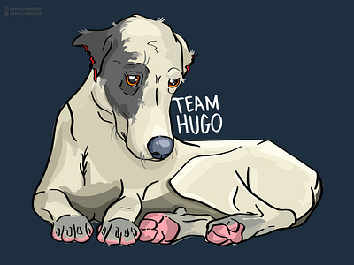 Team Hugo animal animal art animals branding charity comic book custom artwork custom portrait design dog dog art dogs graphic art graphic design illustration logo product design puppy typography vector