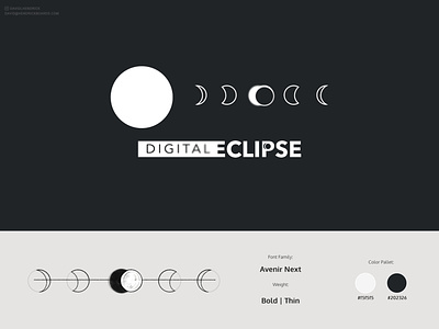 Digital Eclipse Logo + Branding