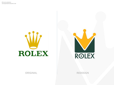 Rolex | Logo Redesign branding clock clock logo custom design custom logo designed logo expensive brand logo logo redesign luxury luxury logo rebrand rebranding rolex rolex logo time time logo watch watch icon watch logo