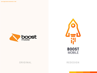 Boost Mobile | logo redesign